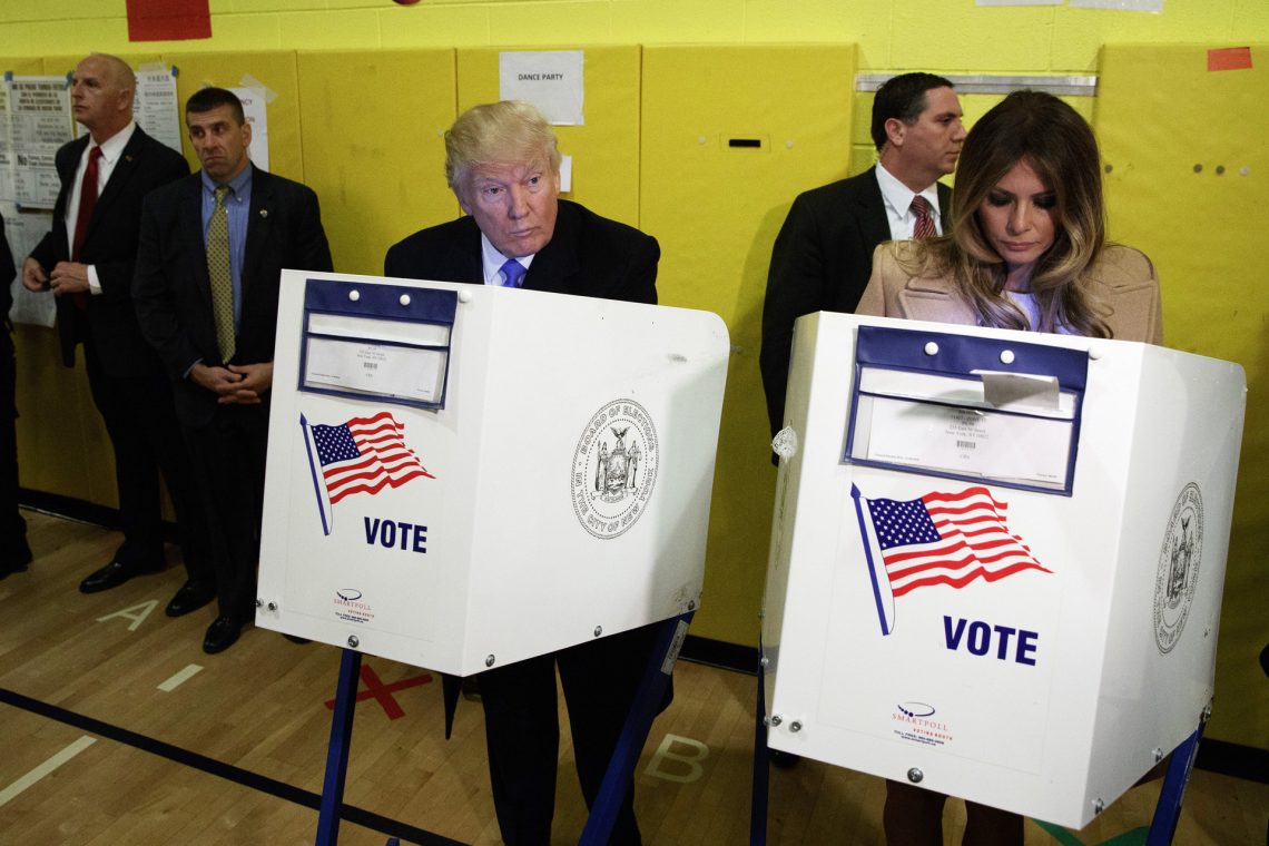 Imágenes De Las Votaciones En Estados Unidos - Pelando El Ojo